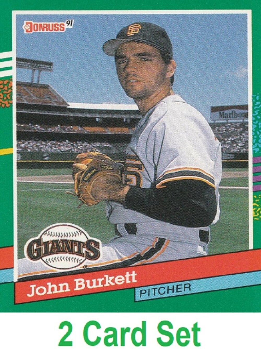 John Burkett Baseball Card Collection